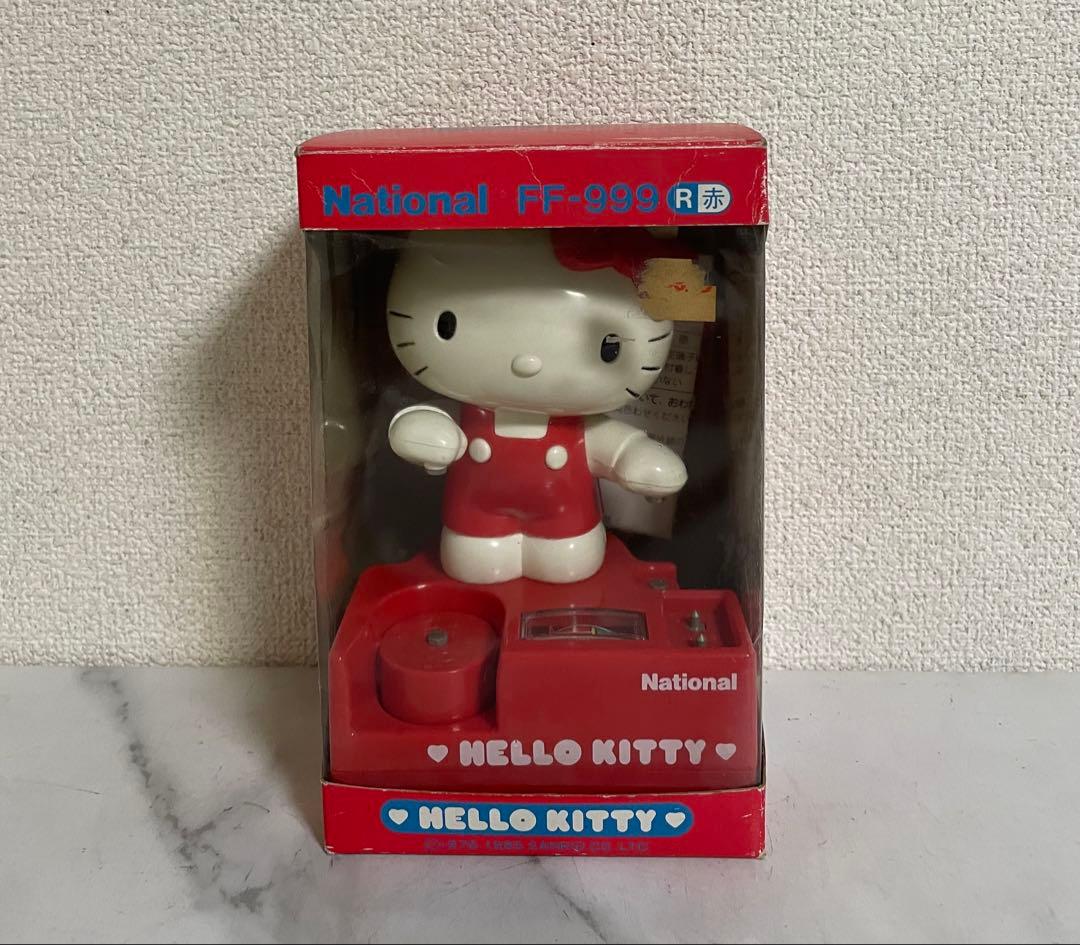 ハローキティ　電池残量チェッカー　ナショナル