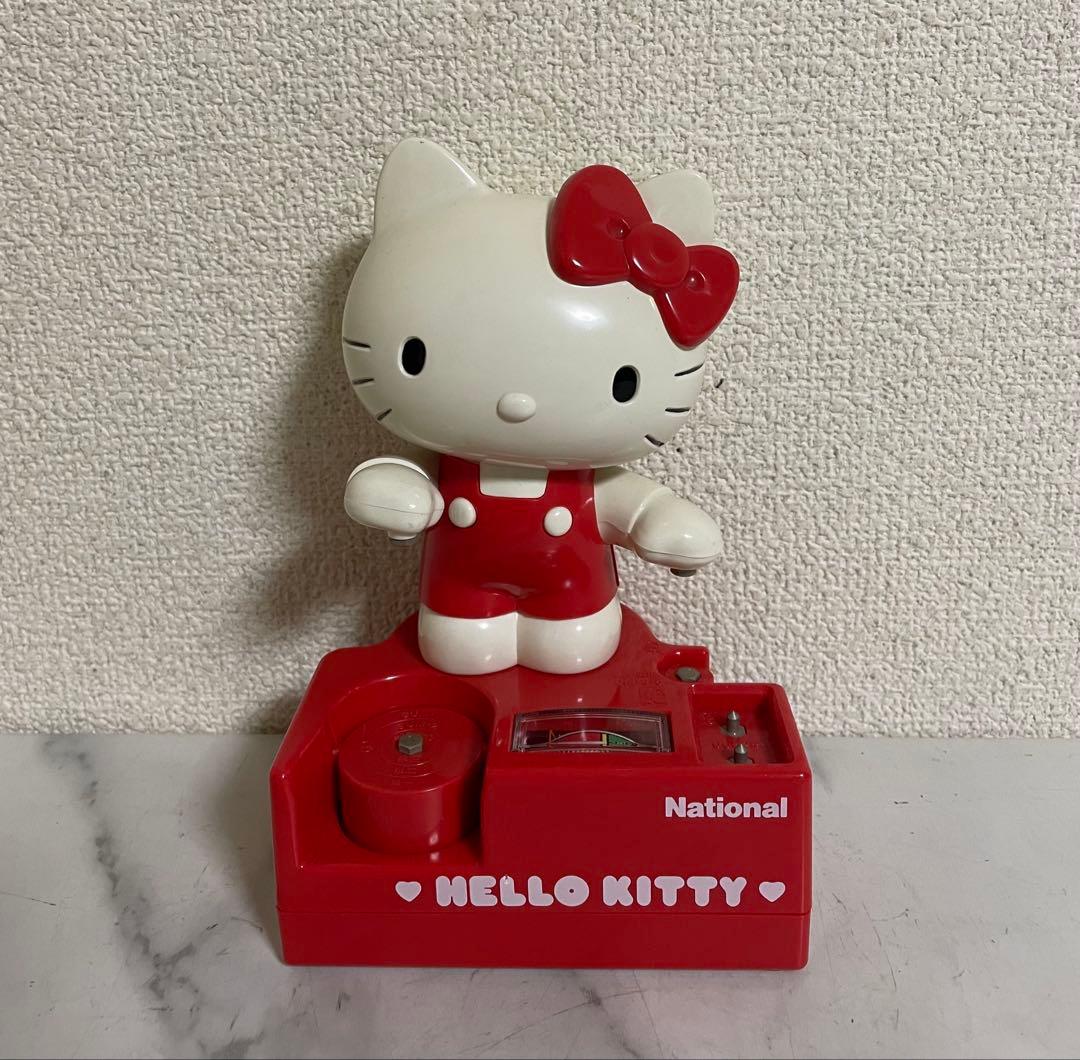 ハローキティ　電池残量チェッカー　ナショナル