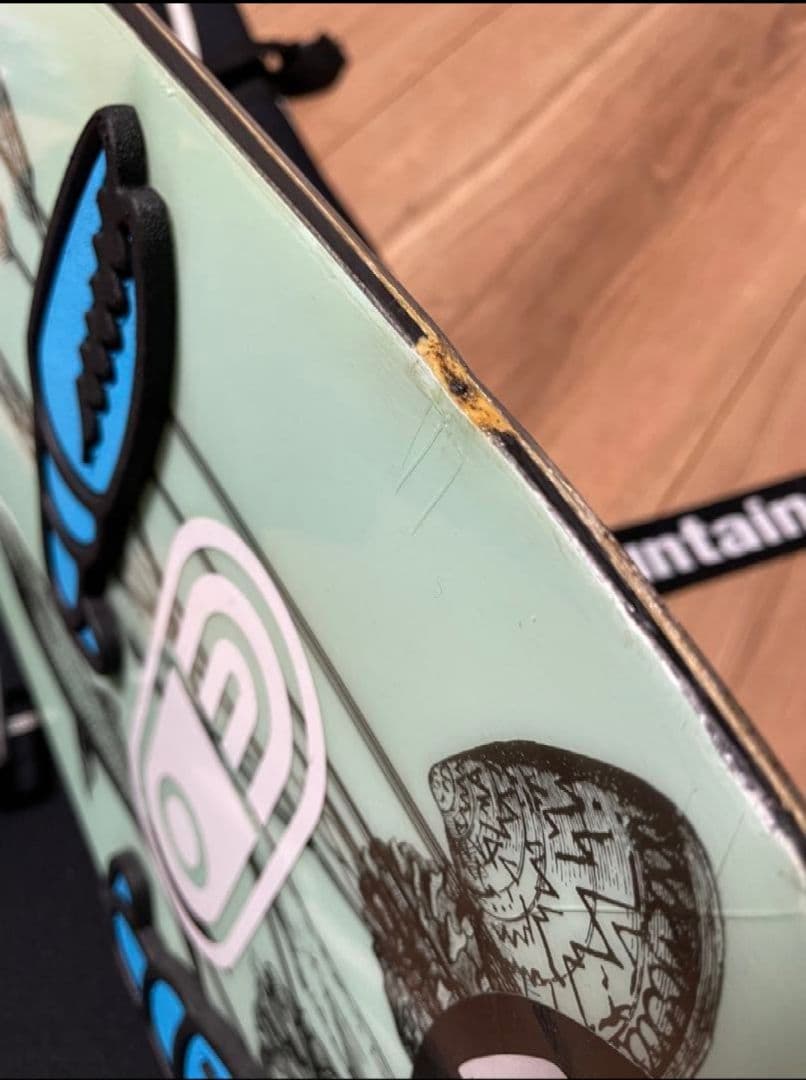 バタレオンスノーボード＋バートンビンディング2点セット　ソールカバー付属