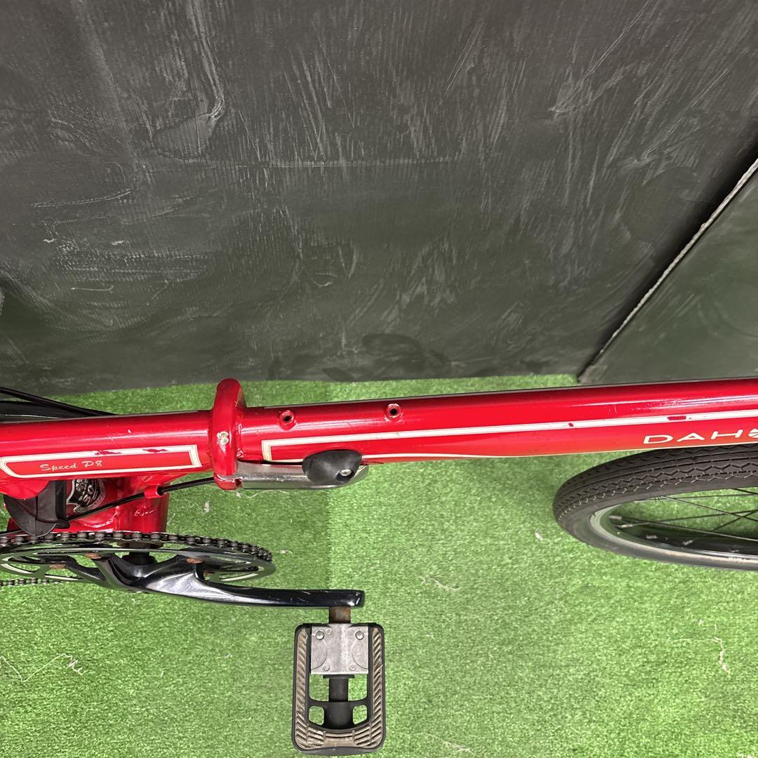 折りたたみ自転車 DAHON speed P8 レッド