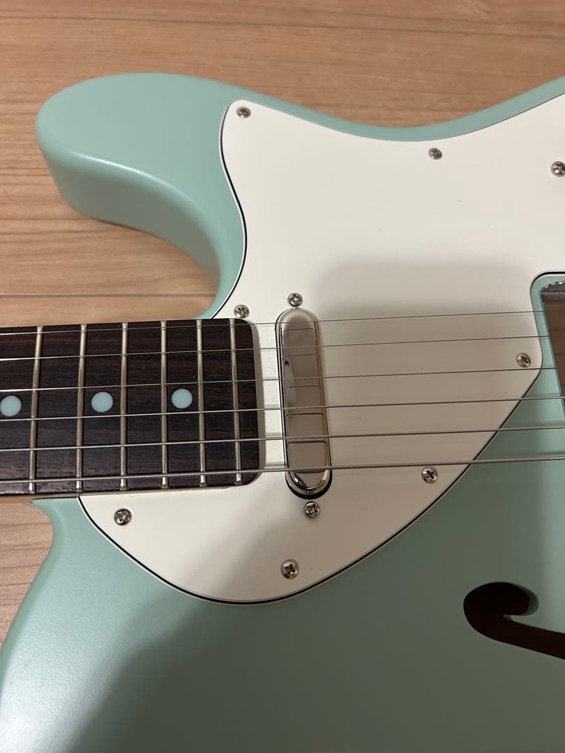 フェンダージャパン テレキャスター シンライン くすみグリーン