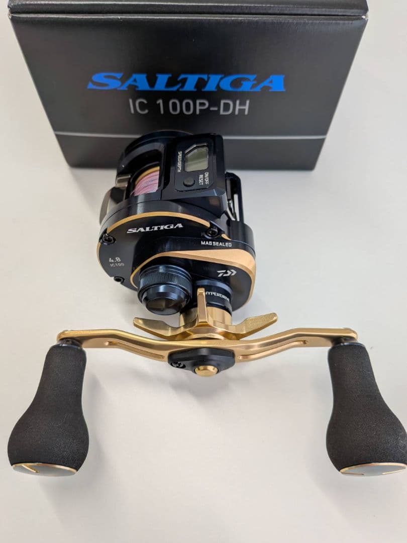 ダイワ　ソルティガ IC100P−DH　ベイトリール