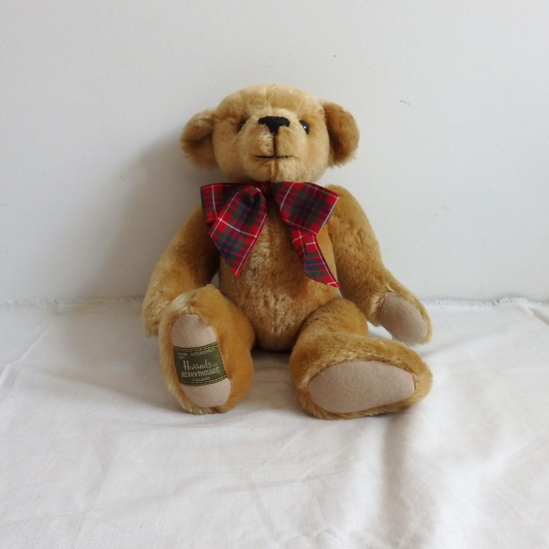 Merrythought　イギリス　ヴィンテージ　テディベア　限定品　ハロッズ