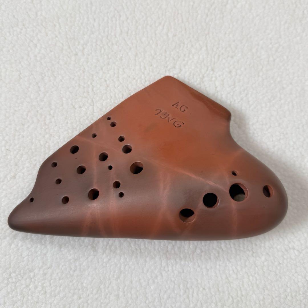 TNG トリプル　オカリナ 12穴 / トリプル/アルト/G調/紫砂赤土 AG