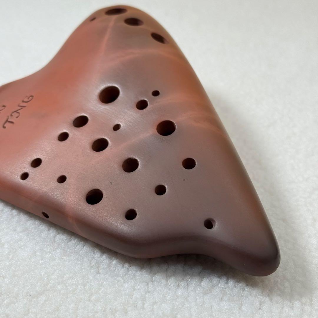 TNG トリプル　オカリナ 12穴 / トリプル/アルト/G調/紫砂赤土 AG