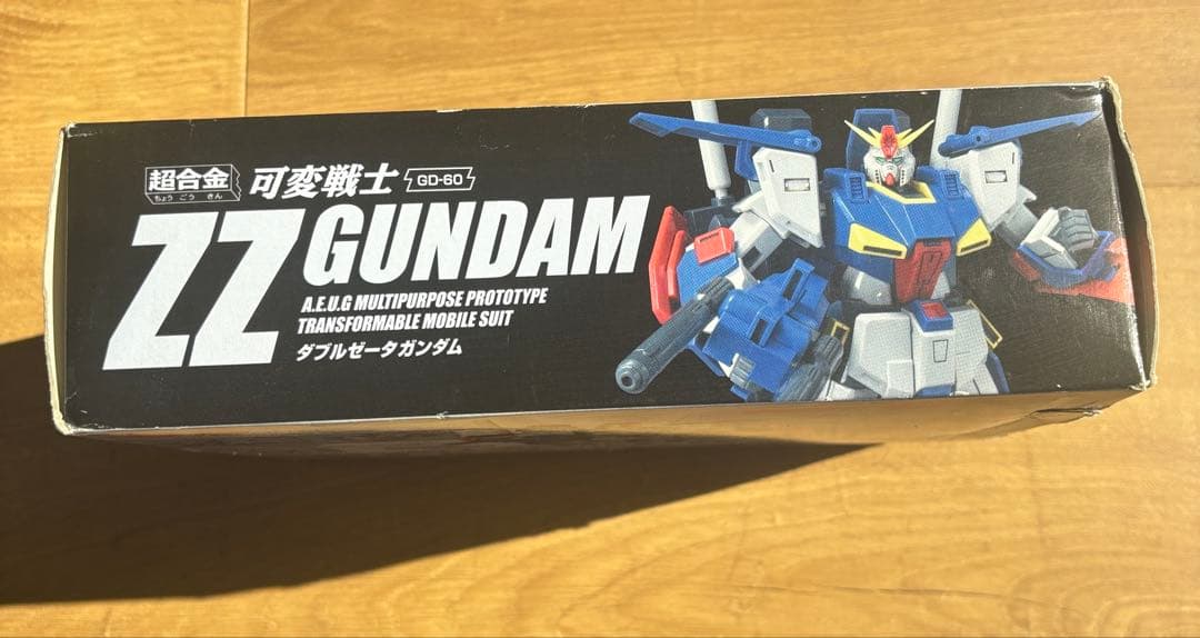 超合金 可変戦士 ZZガンダム GD-60 ダブルゼータガンダム 変形可動 美品