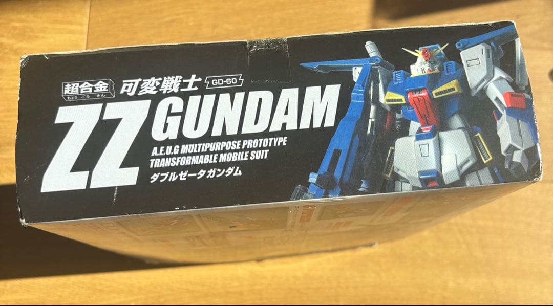 超合金 可変戦士 ZZガンダム GD-60 ダブルゼータガンダム 変形可動 美品