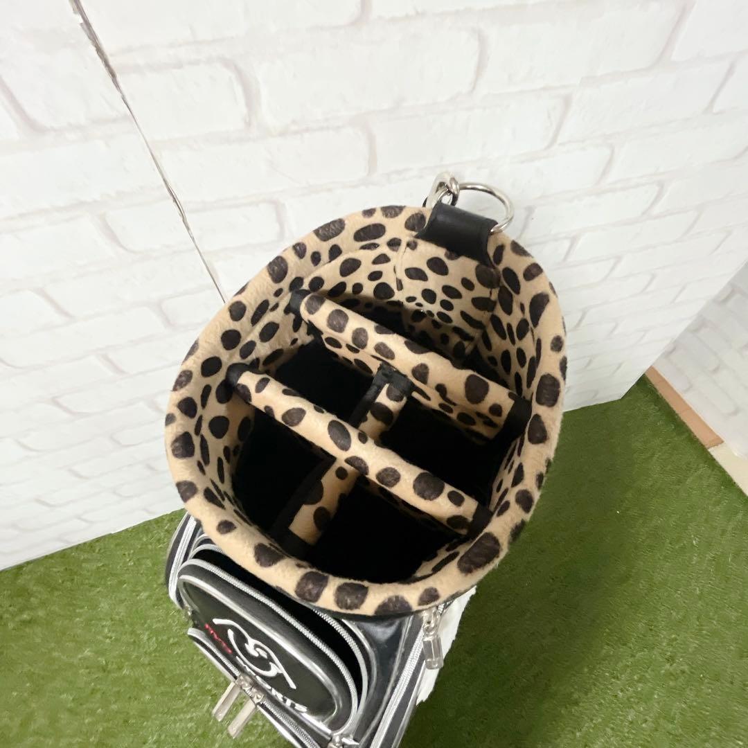 訳あり未使用品！MU SPORTS ミエコ ウエサコ キャディバッグ キャリー付