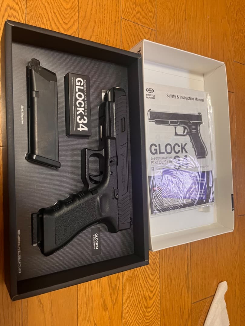 東京マルイ　グロック34　ガスブローバック　コンバットマスター仕様