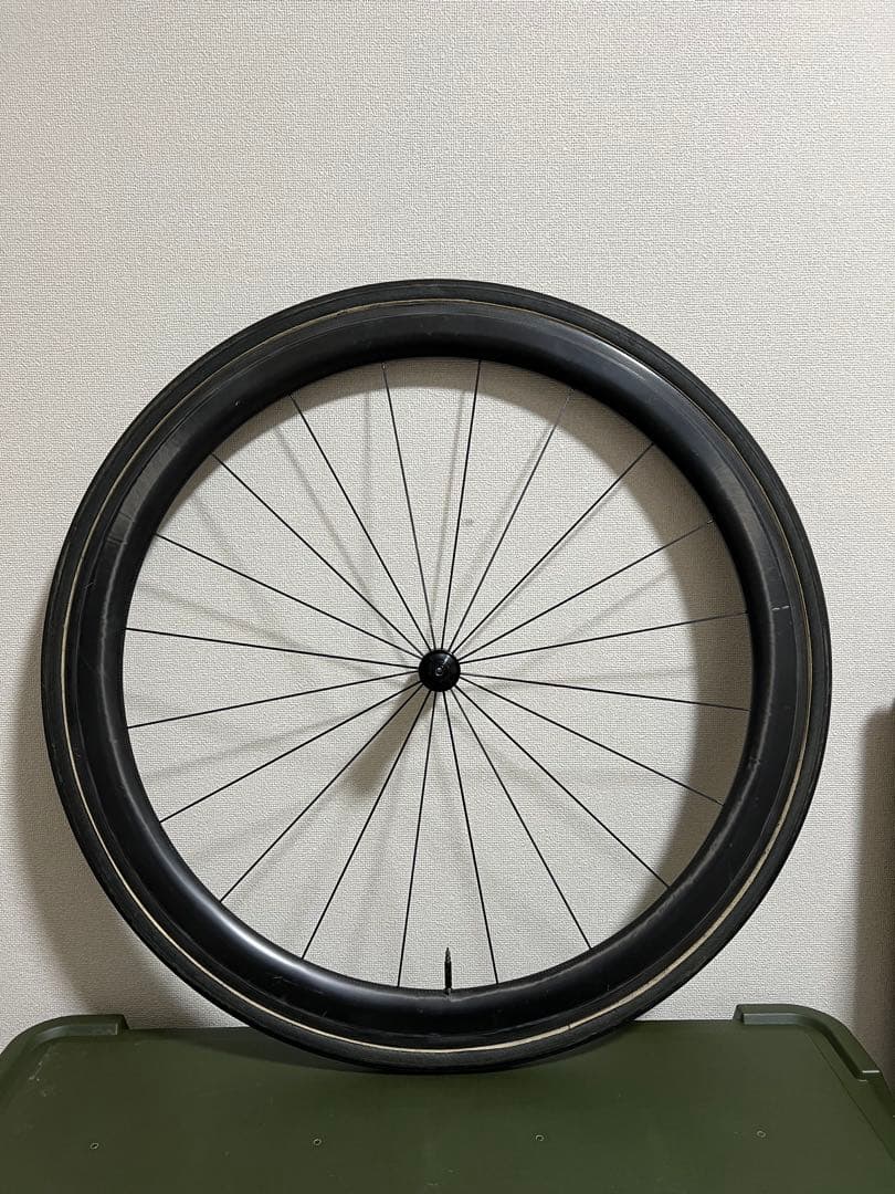 前後セットHunt カーボンホイール　45mm (リム・チューブラー)