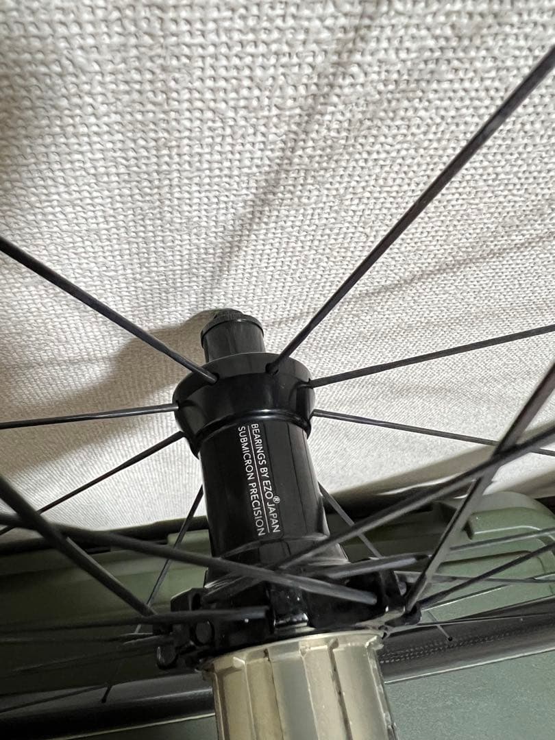 前後セットHunt カーボンホイール　45mm (リム・チューブラー)