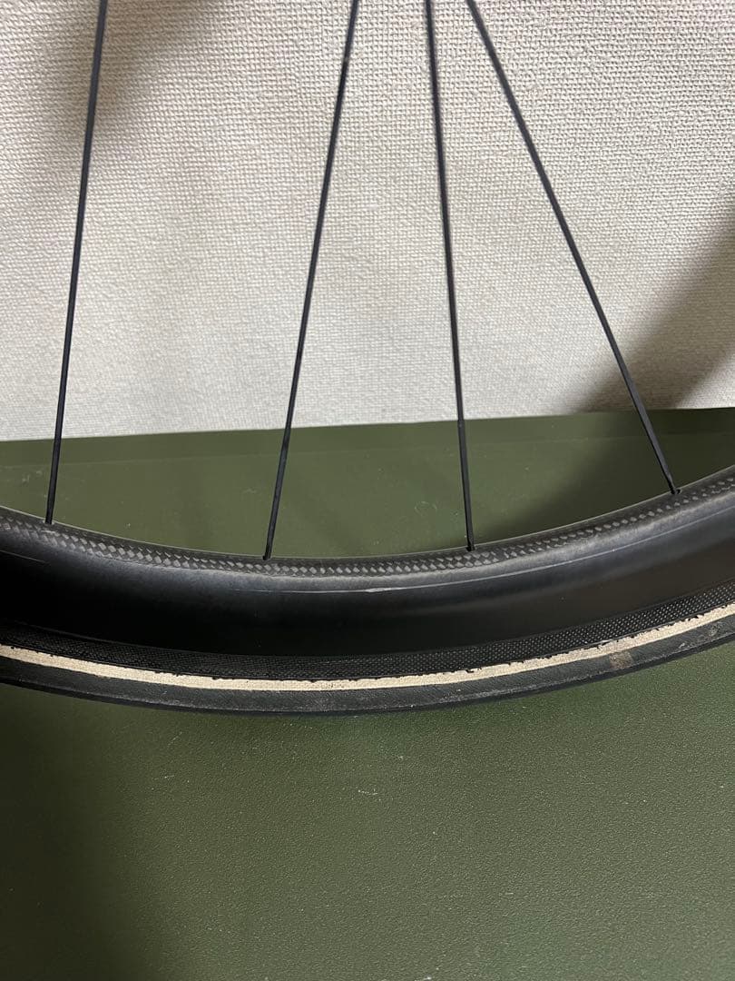 前後セットHunt カーボンホイール　45mm (リム・チューブラー)