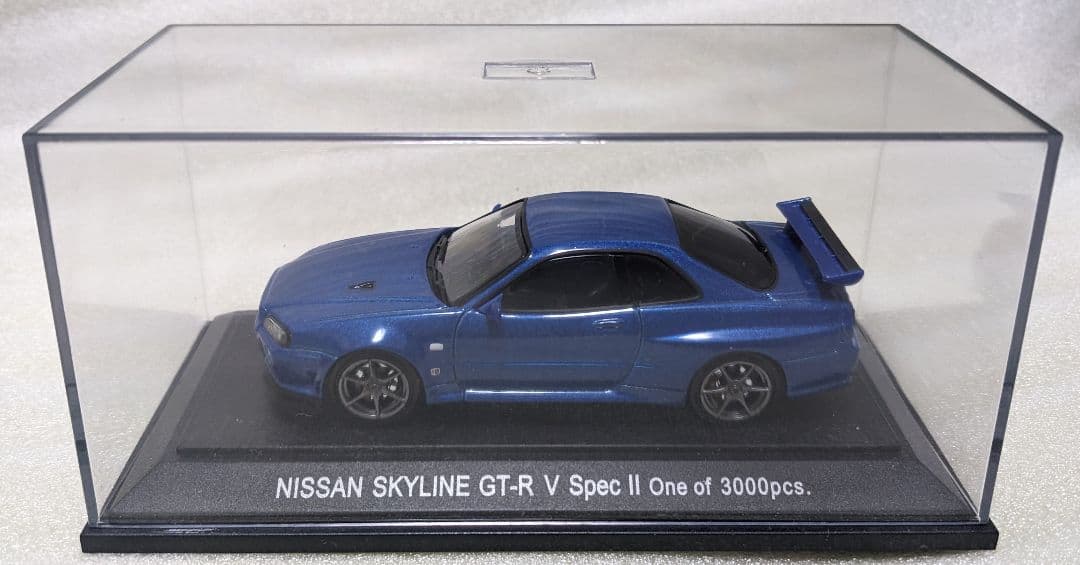 EBBRO 日産 SKYLINE GT-R（R34）Ｖ-spec Ⅱ 1/43