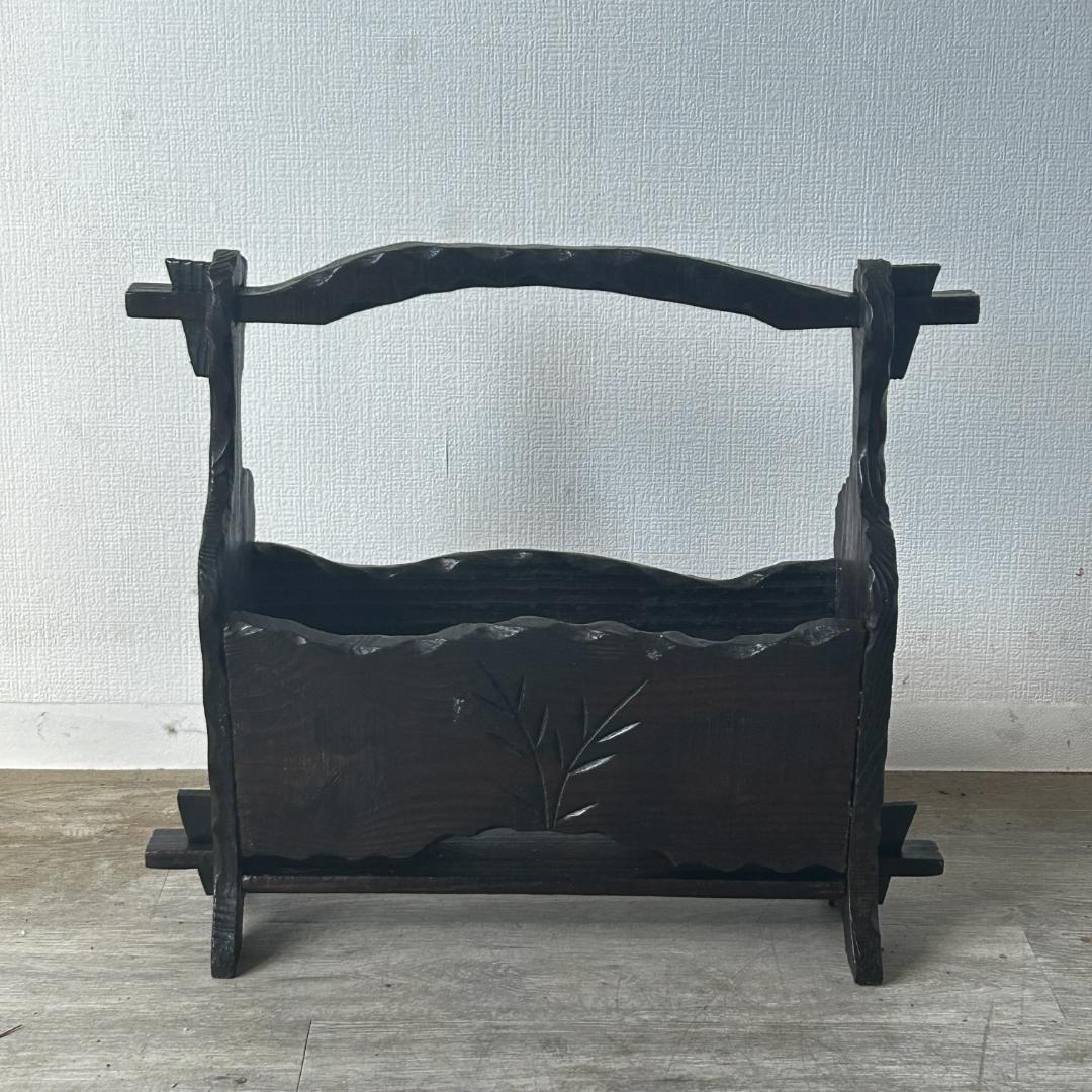 イギリス アンティーク家具 マガジンラック 1930年頃 929A