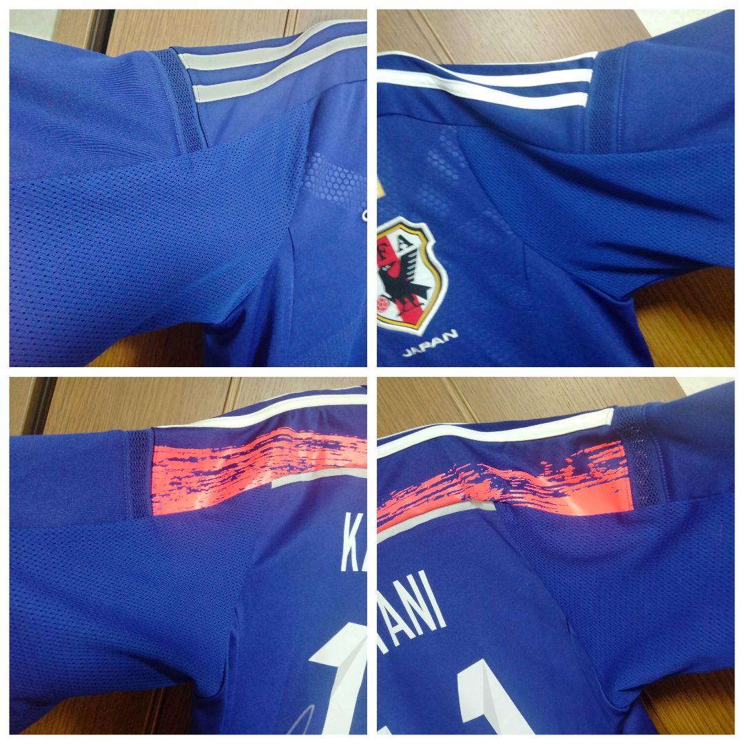 アディダス 日本代表 柿谷曜一朗 #8 サイン入りユニフォーム 14/15 M