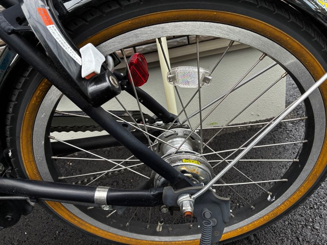 orange　YAMAHA PAS CITY C 電動アシスト自転車