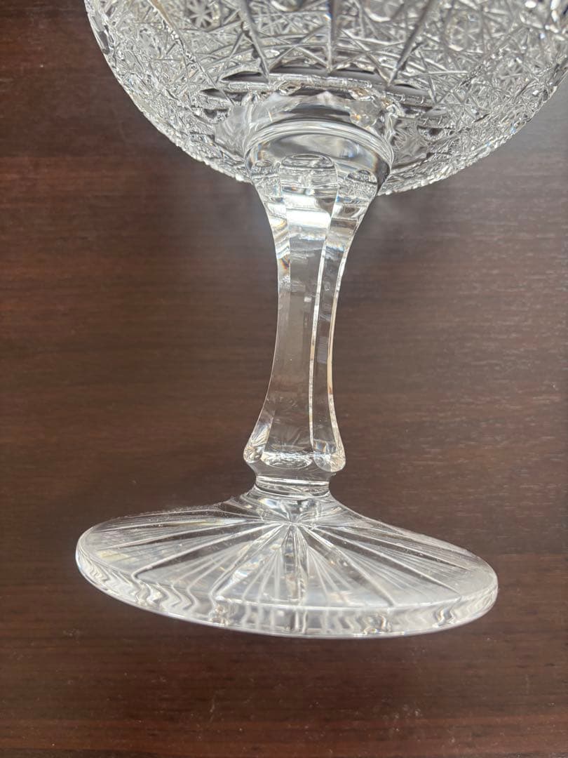 蓋付き容器 チェコ　ボヘミアン　キャンディボックス