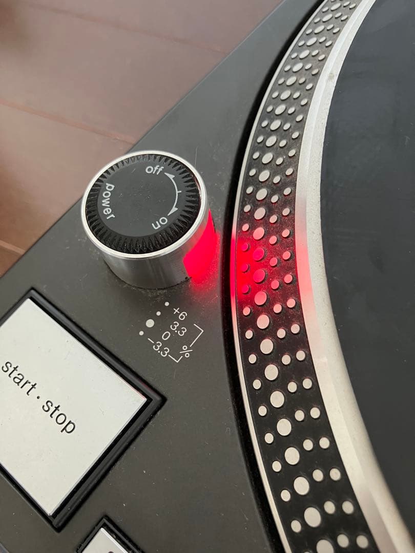 美品 Technics SL-1200MK3D ターンテーブル 2台+ミキサー