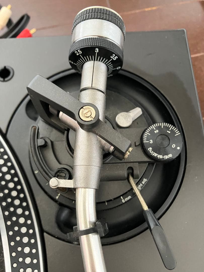 美品 Technics SL-1200MK3D ターンテーブル 2台+ミキサー