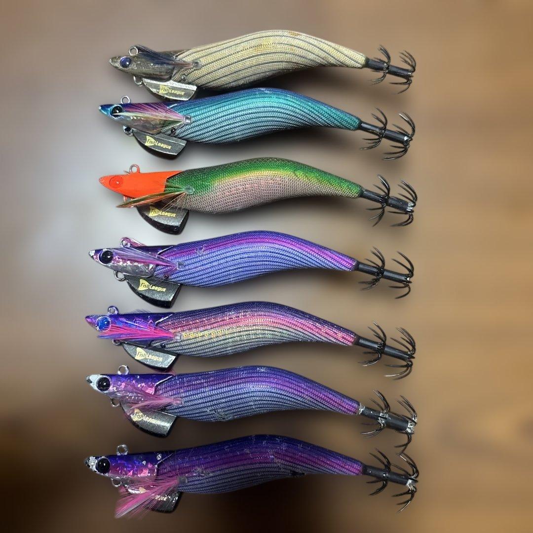 フィッシュリーグ　ダートマックス　エギ　ティップラン　7個セット