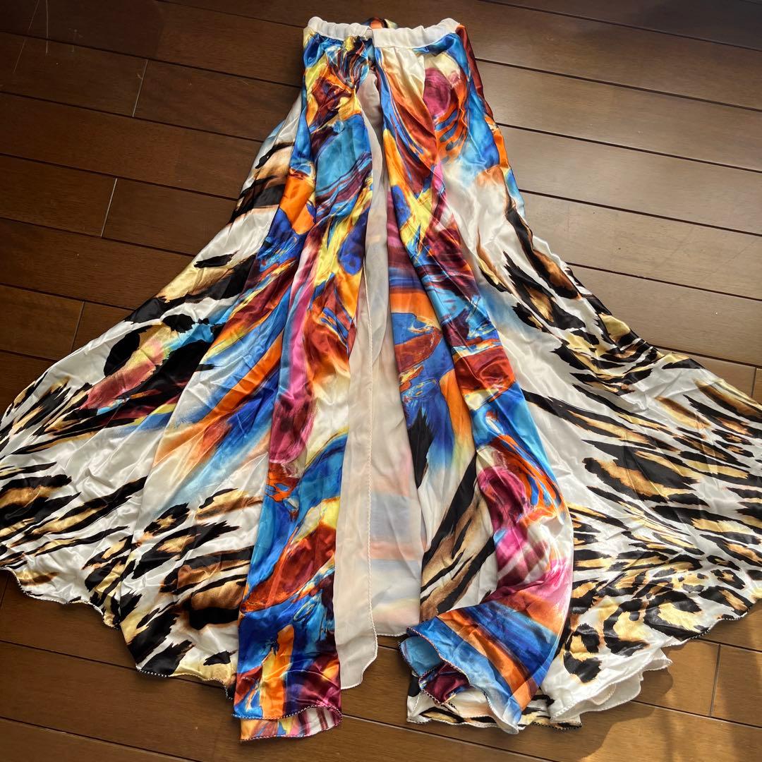 美品　トルコで購入　ベリーダンス　衣装スカート　ショー向け