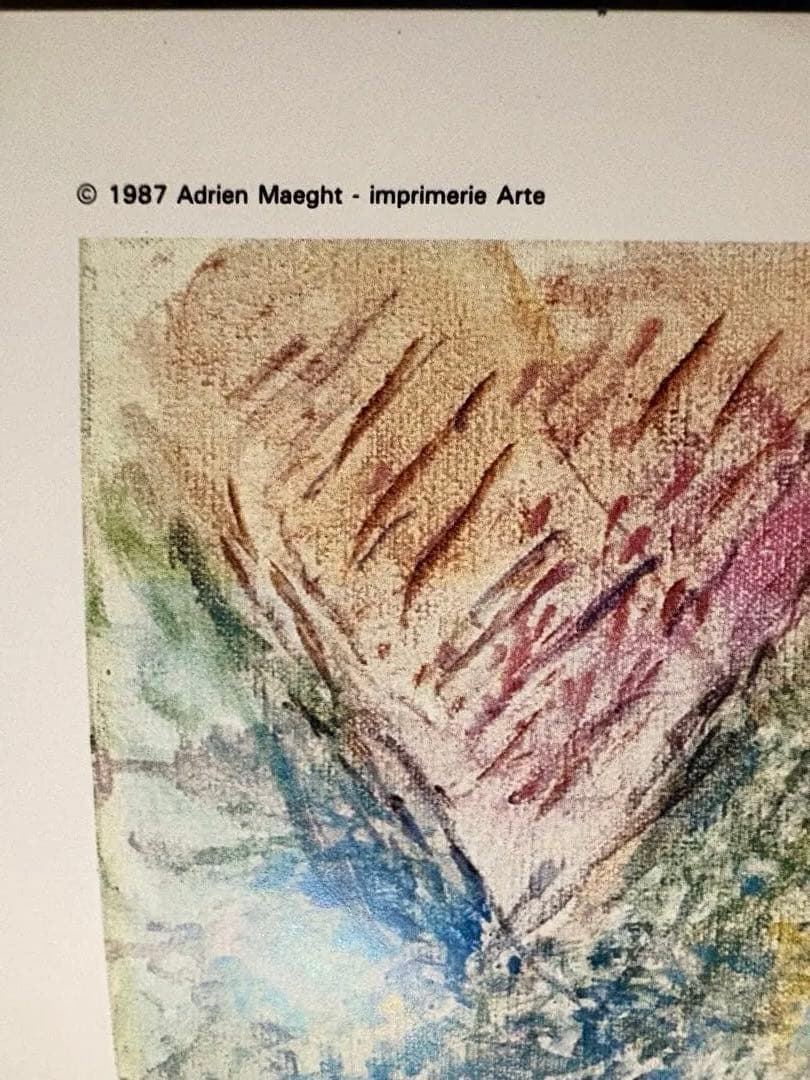 シャガール　サンポールの庭