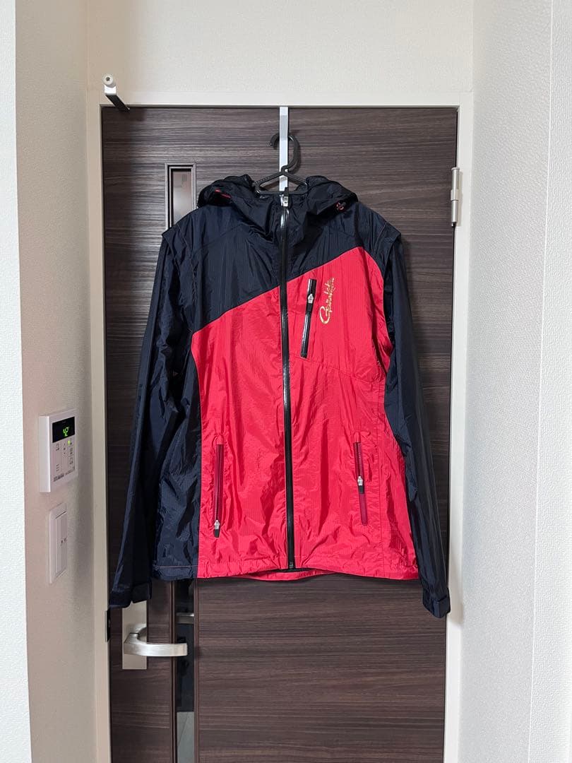 がまかつ　ドライスーツ GM3598 ブラック/レッド