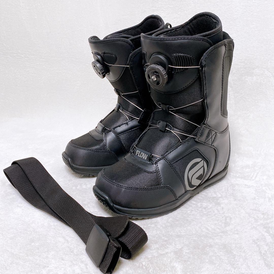 極美品　FLOW　スノーボードブーツ　VEGA BOA　27cm　ブラック　黒