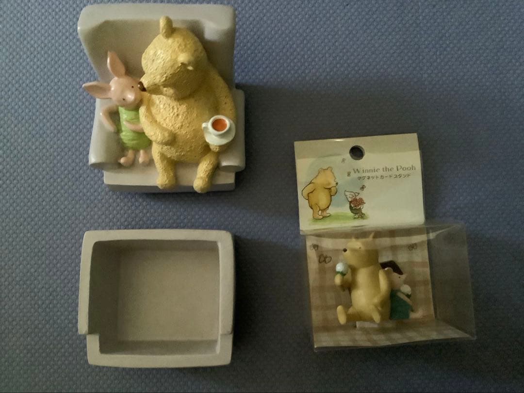 ディズニー クラッシックプー スタンプ キーホルダー 小物入れ