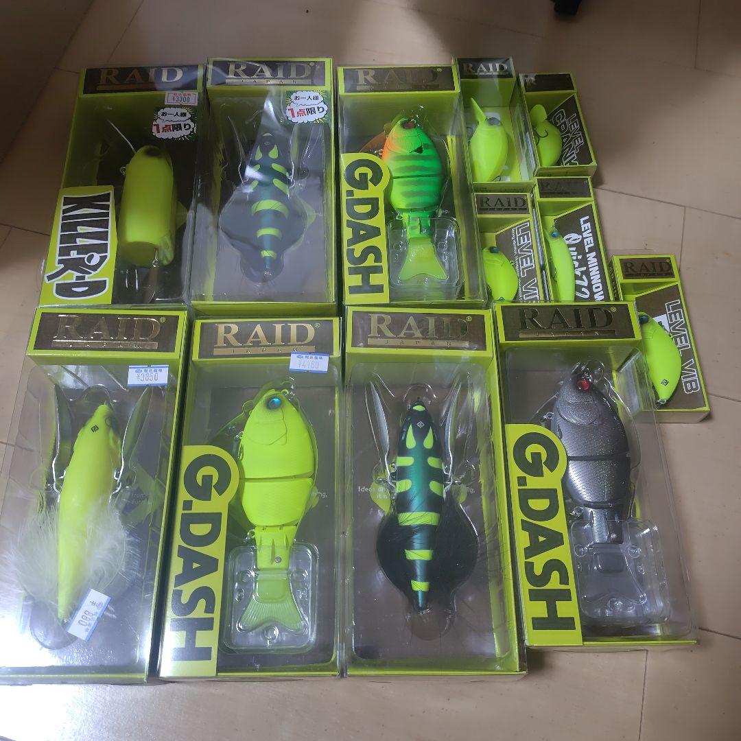 RAID G-DASH ビッグベイト 12個セット