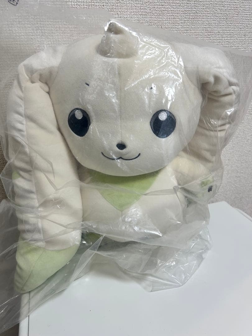 デジモンテイマーズ　テリアモン　ロップモン　もちふわクッション