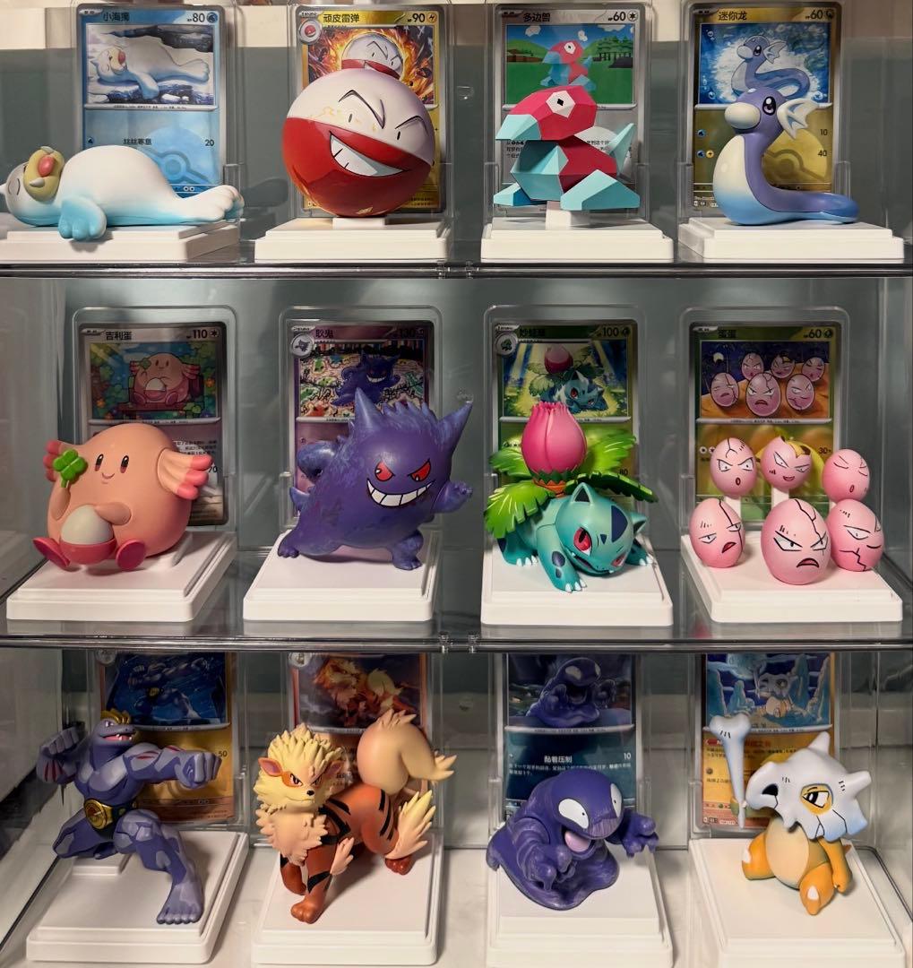 中国限定 ポケモンカード　絵夢点睛　151 パック＆フィギュア&カード