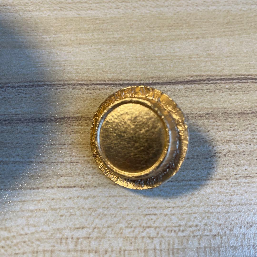 岡田暁山　富士茄子　茶入　茶道具