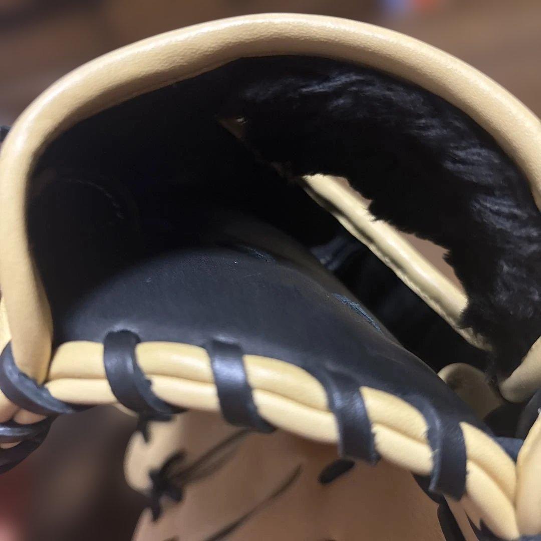 未使用 ミズノ メジャースタイル 軟式 外野手用グローブ 左投げ