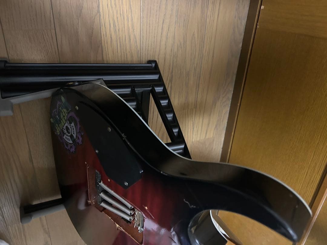 Ibanez RGシリーズ イエロー ステッカーアート