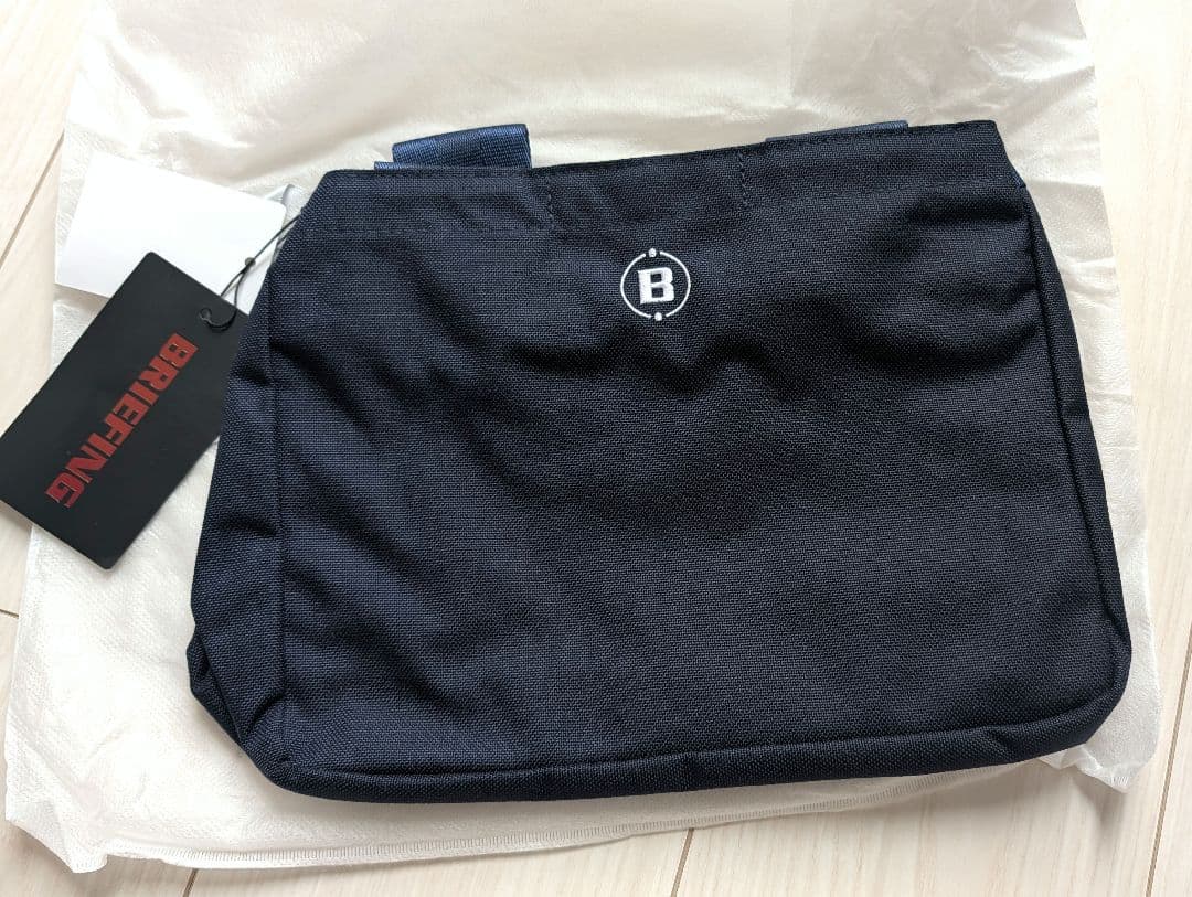 新品未使用★BRIEFING カートバッグ　トート　ネイビー　ブリーフィング