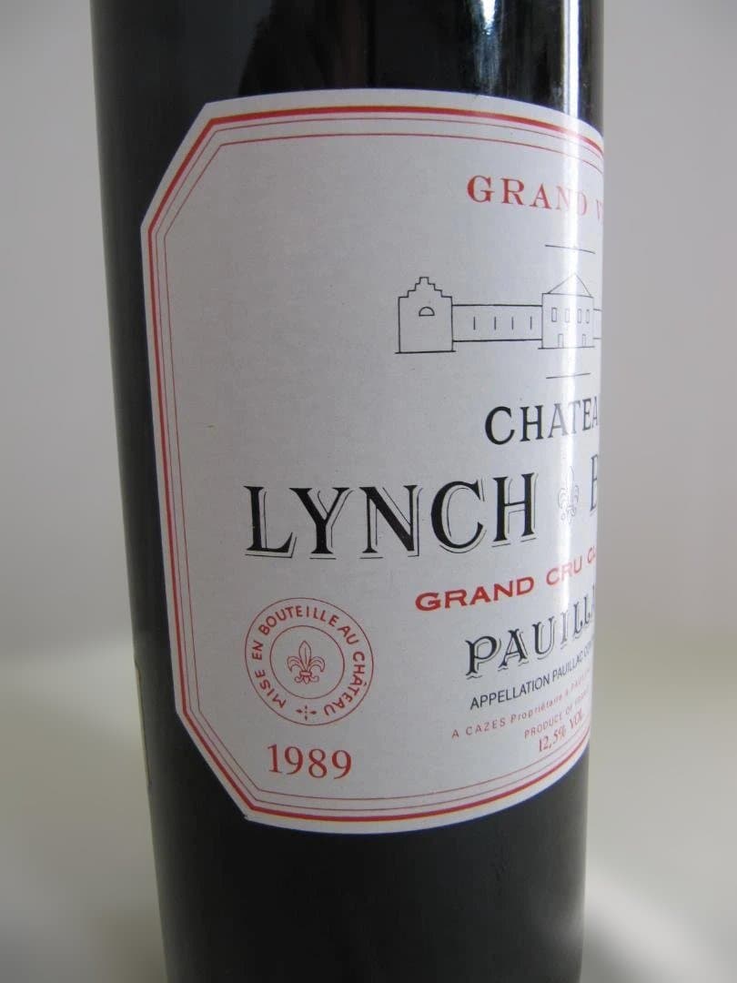 シャトー ランシュ バージュ 1989 年 赤ワイン