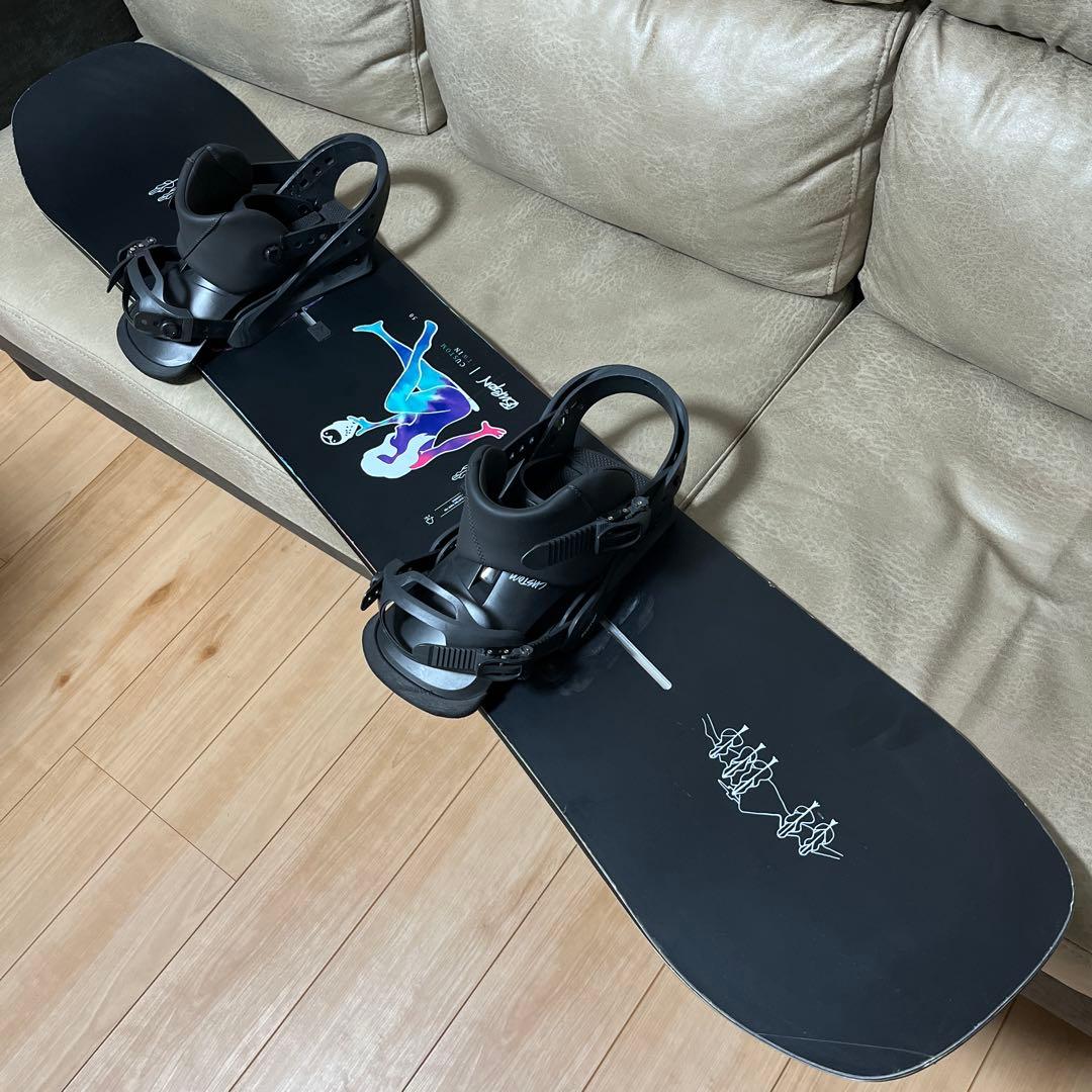 BURTON CUSTOM TWIN 150 × BURTON CUSTOM M