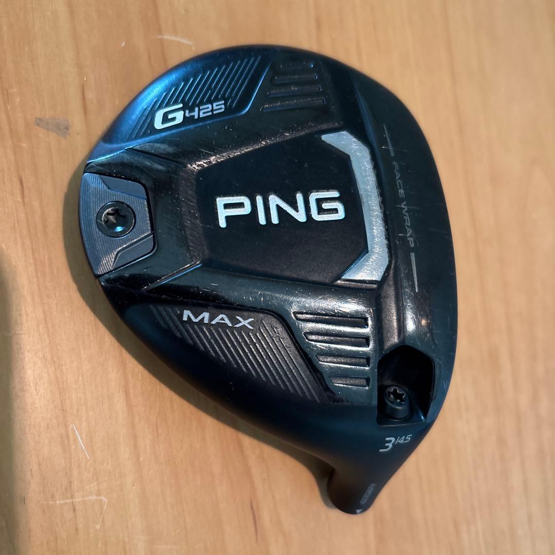 ピン PING G425 MAXフェアウェイウッド 3番 ヘッドのみ