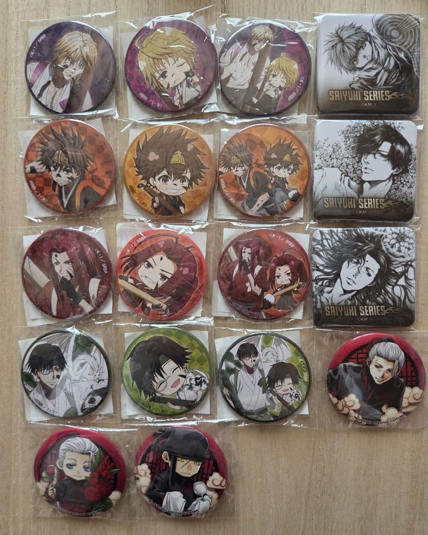 最遊記缶バッジ 33個
