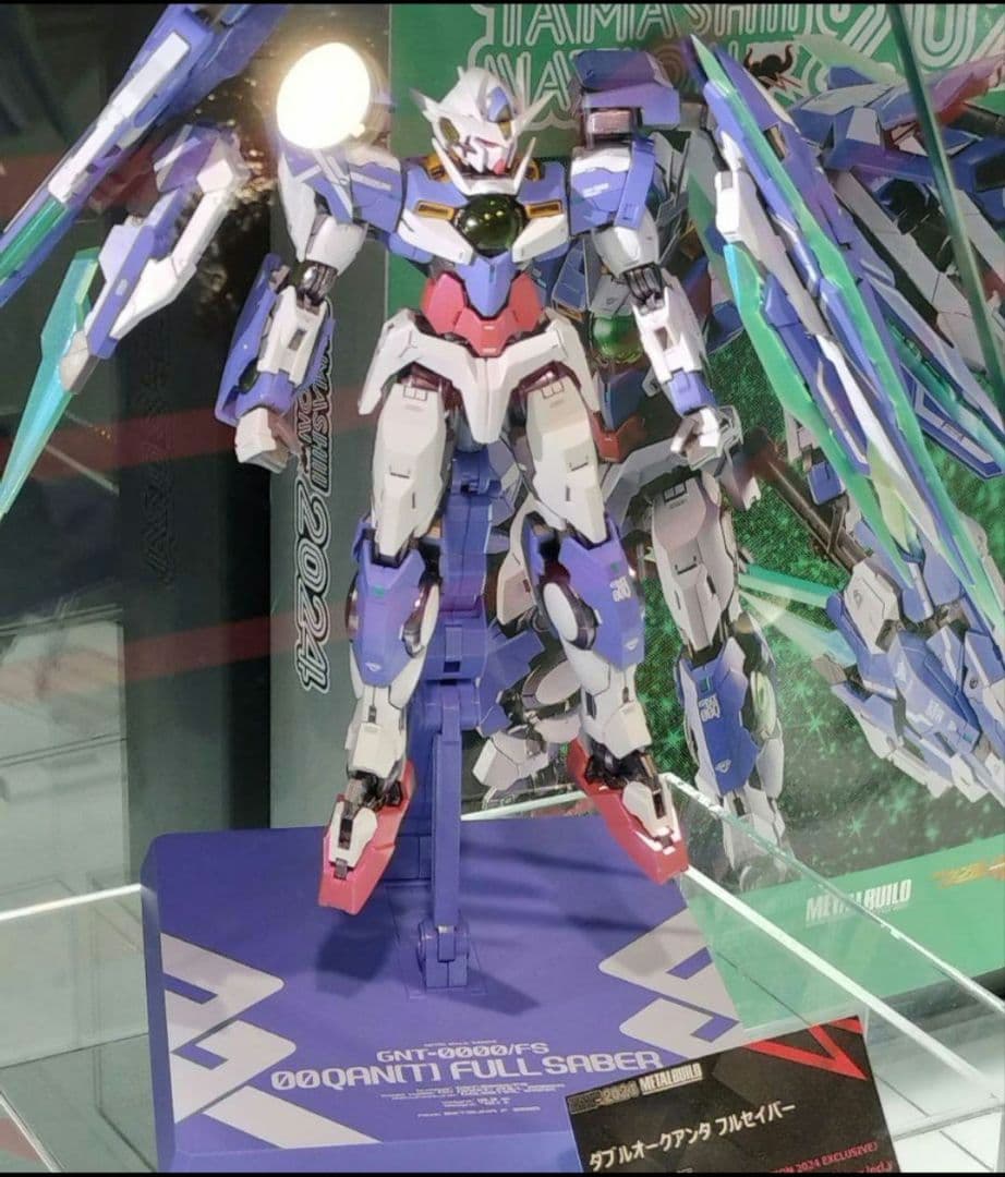 L BUILD メタルビルド ダブルオークアンタフルセイバー