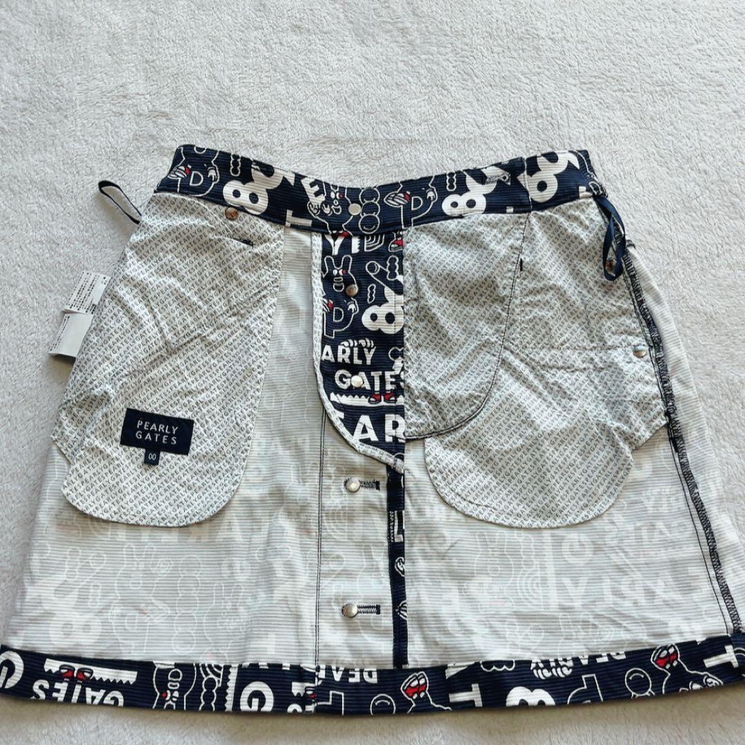 パーリーゲイツ　裏起毛　セットアップ　パーカー　スカート　どうしちゃったPG