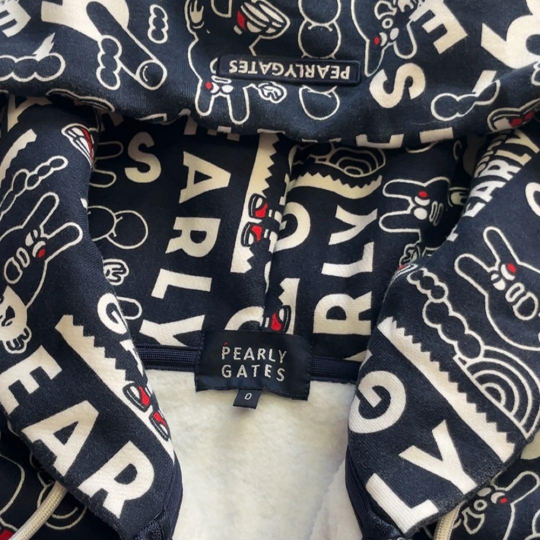 パーリーゲイツ　裏起毛　セットアップ　パーカー　スカート　どうしちゃったPG