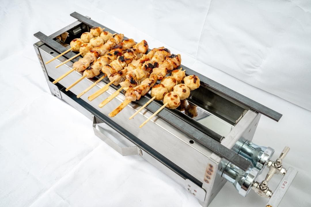 ５日以内に発送します ★ 焼き鳥焼器★団子やき鳥学園祭★イベントキッチンカーY8