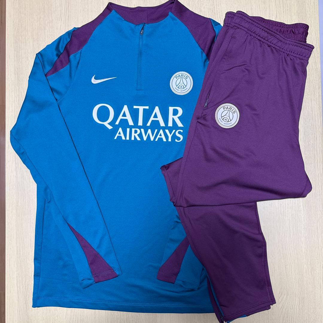 正規品　PSG　トレーニングトップ　サッカージャージ　L　上下セットアップ