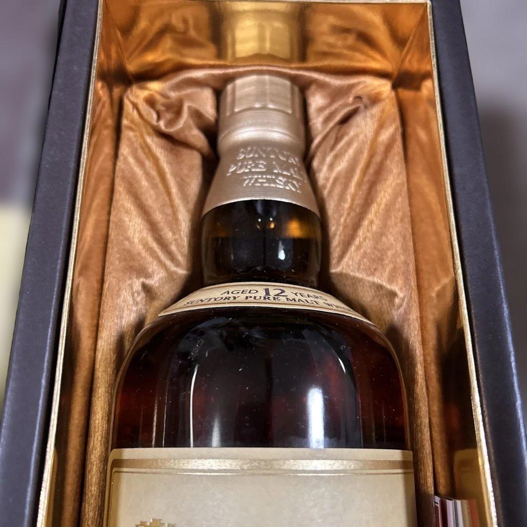 サントリー 山崎12年 旧ボトル 750ml 化粧箱ウイスキー 古酒