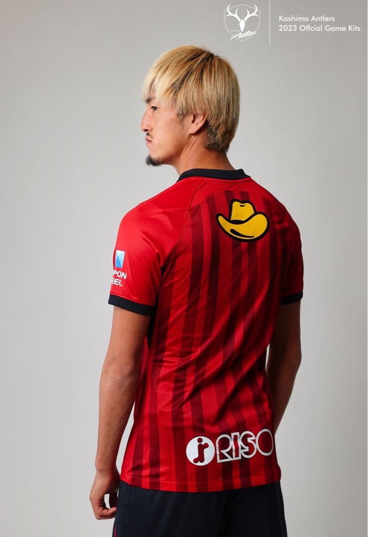 鹿島アントラーズ　タオル付き 2023 ユニフォーム　正規品　サイズXL