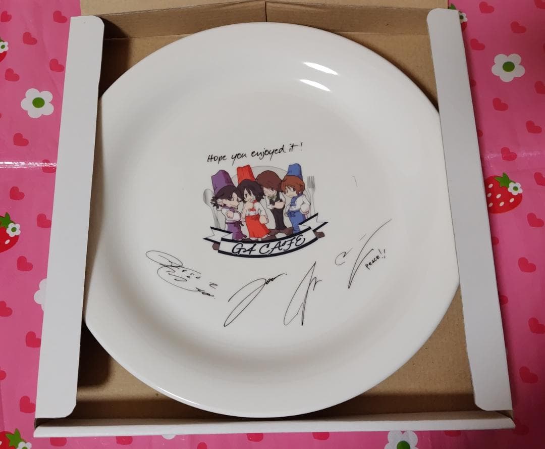 GLAY LiB CAFE 2015 G4 CAFE プレート