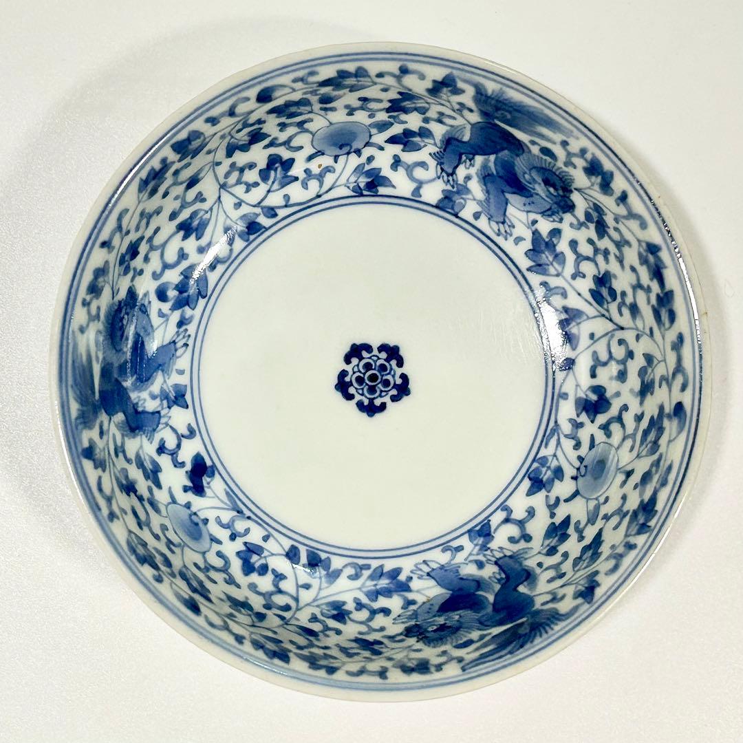 藍柿右衛門 藍柿 元禄期渦福 盛期伊万里 古伊万里 有田焼