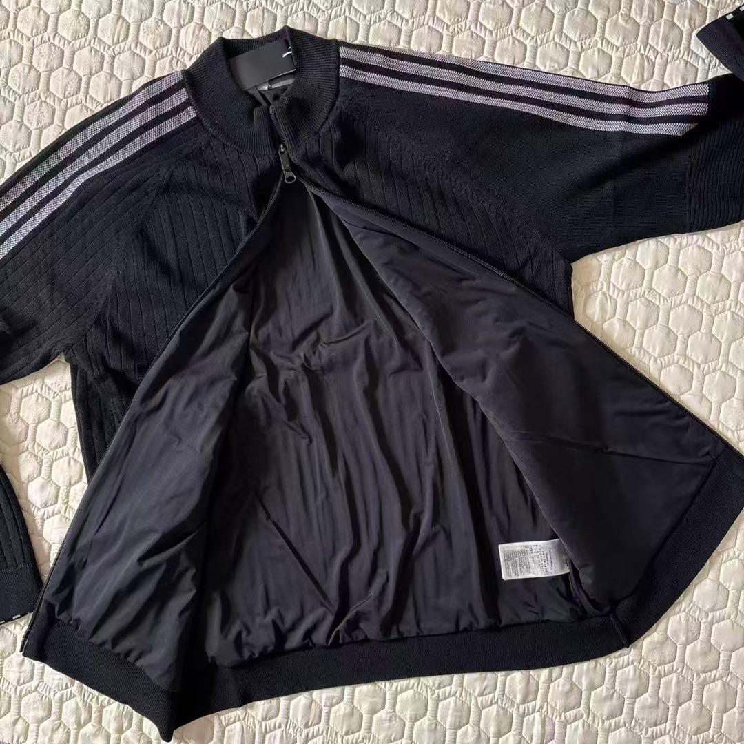 XL即日発送新品23100円アディダスゴルフ/メンズ/防風セータージャケット/黒